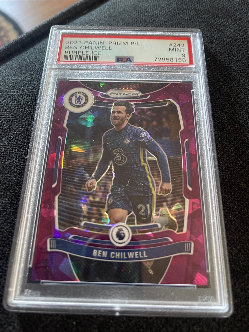 Panini Purple Ben Chilwell Soccer Trading Card